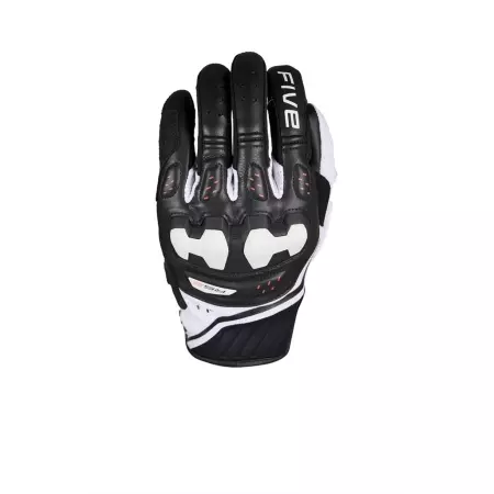 Gants Five RS2 Evo 2 Noir Blanc Rouge Fluo