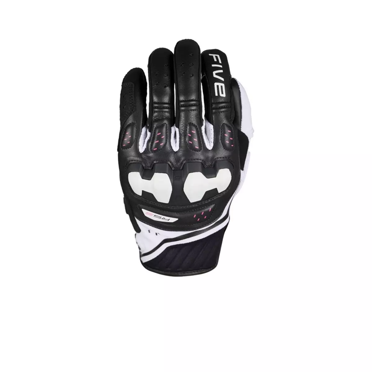 Gants Femme Five RS2 Evo 2 Noir Blanc Rose