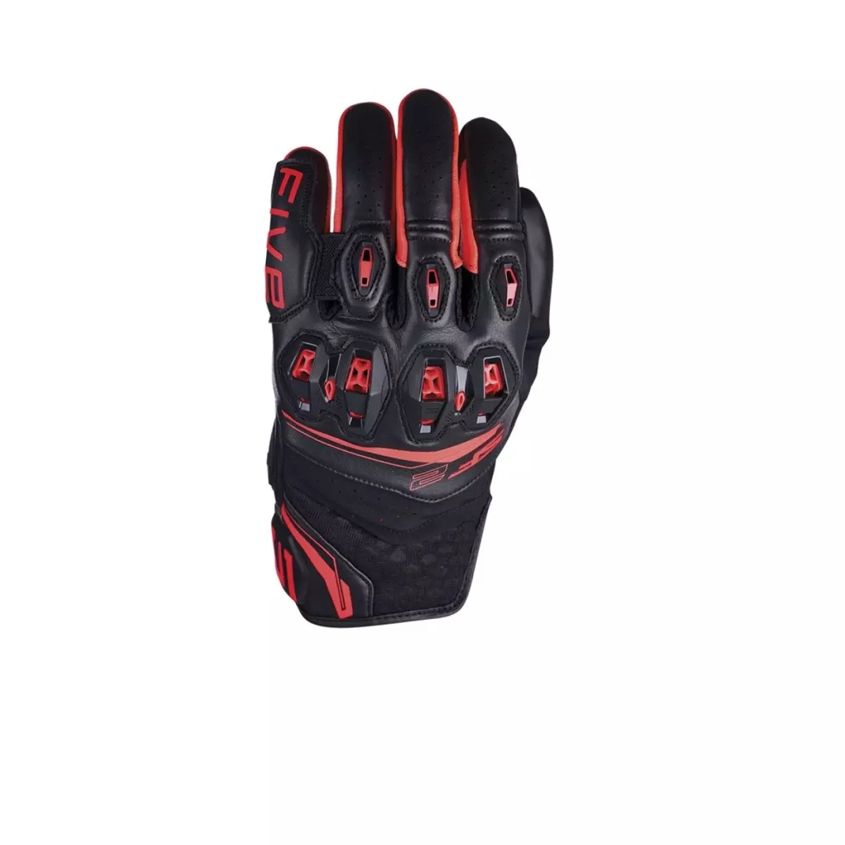Gants Five SF2 Evo Noir Rouge Fluo