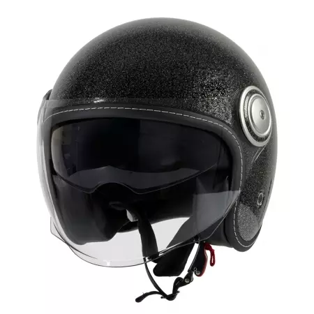 Casque Kokpit K-108B Paillette Noir - Casque Jet KOKPIT