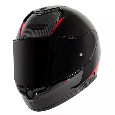 Casque Nolan X-904 Ultra Carbon Emblema 353 Noir Rouge