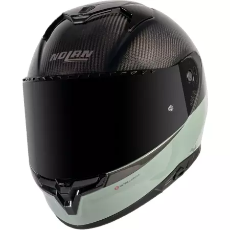 Casque Nolan X-904 Ultra Carbon Verniciatura Speciale 342 Vert Gris