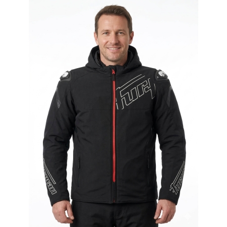 Blouson Furygan Sektor Roadster Evo Noir Blanc Rouge