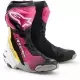 Bottes Alpinestars Supertech R Noir Magenta Blanc Jaune