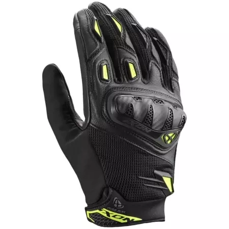 Gants Ixon Rise Air 2 Noir Jaune Vif