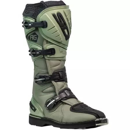 Bottes Cross Sidi Agueda Vert Noir