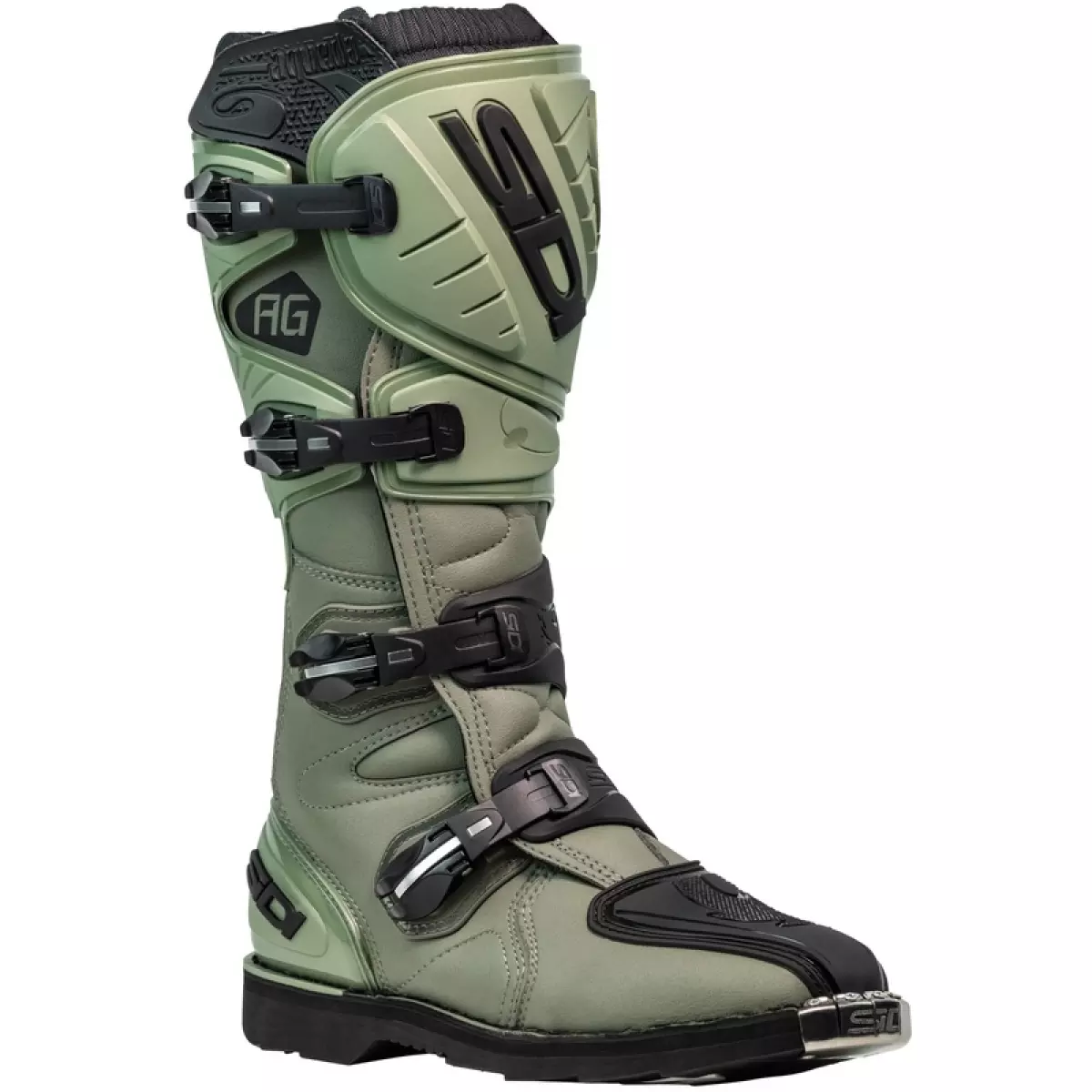 Bottes Cross Sidi Agueda Vert Noir