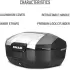 Top Case Shad SH51 Noir Couvercle Alu