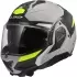 Casque Ls2 FF910 Advant II Triple Gris Clair Jaune H-V