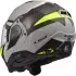 Casque Ls2 FF910 Advant II Triple Gris Clair Jaune H-V