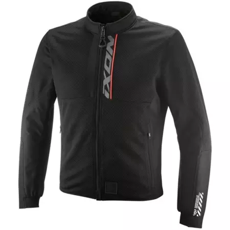 Blouson Ixon Ostro Noir Rouge Vif
