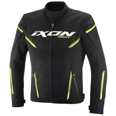 Blouson Ixon Striker 2 Noir Jaune Vif