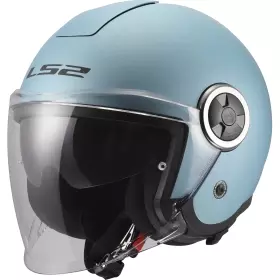 Casque LS2 OF620 Classy Solid Bleu