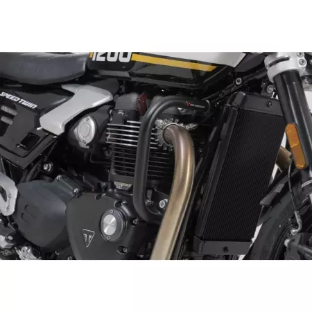 Crash Bars Noir SW-Motech Triumph (Speed, Bonneville, ...) - Carénage et protection SW-Motech