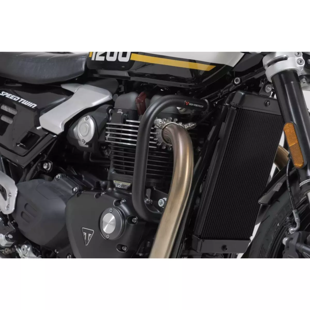 Crash Bars Noir SW-Motech Triumph (Speed, Bonneville, ...)