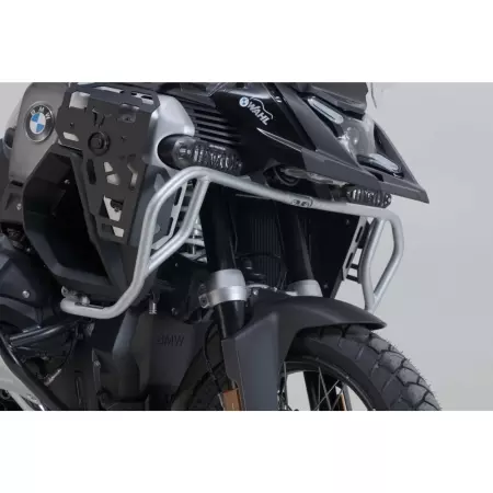 Crash Bars Hauts Argent SW-Motech R 1300 GS Adventure - Carénage et protection SW-Motech