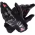 Gants Femme Dainese Reacto Carbon Court Noir Rose Fluo