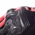 Gants Dainese Reacto Carbon Court Noir Rouge Lava