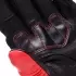 Gants Dainese Reacto Carbon Court Noir Rouge Lava