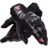 Gants Femme Dainese Reacto Carbon Court Noir Rose Fluo
