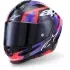 Casque S-R7 Lumen Noir Violet Rouge Blanc