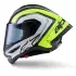 Casque Supertech R10 Arius Noir Argent Jaune Fluo