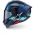 Casque S-R7 Kinetis Noir Bleu Rose Blanc