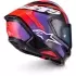 Casque S-R7 Lumen Noir Violet Rouge Blanc