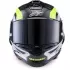 Casque Supertech R10 Arius Noir Argent Jaune Fluo