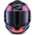 Casque S-R7 Lumen Noir Violet Rouge Blanc
