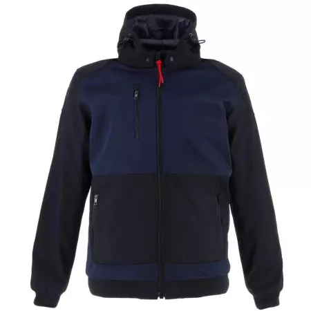 Blouson Helstons Soft Air Noir Bleu - Blouson Moto HELSTONS