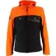 Blouson Helstons Cross Air Noir Orange Kaki
