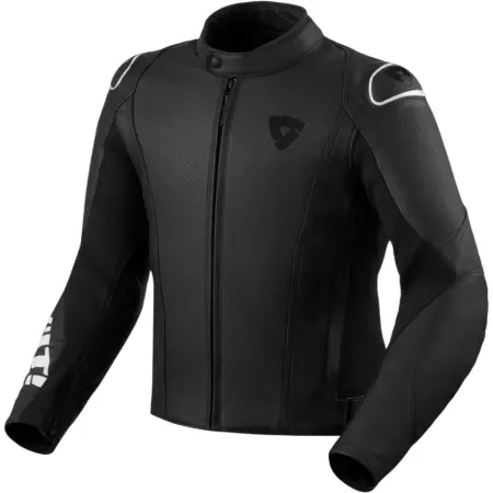 Blouson REV'IT Quadratic Noir Blanc - Blouson Moto REV'IT