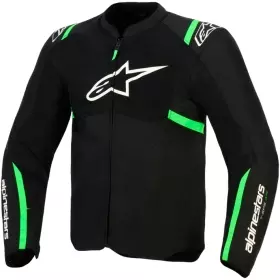 Blouson Alpinestars T-SPS Air V2 Noir Vert Fluo