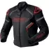 Blouson RST S1 D3O Cuir Noir Rouge