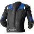 Blouson RST Tractech Evo D3O Cuir Noir Bleu