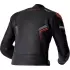 Blouson RST S1 D3O Cuir Noir Rouge