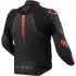 Blouson REV'IT Hyperspeed 3 Air Noir Rouge Néon