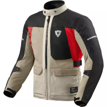 Veste REV'IT Convergent H2O Sable Rouge - Blouson Moto REV'IT