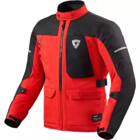 Veste REV'IT Convergent H2O Rouge Noir - Blouson Moto REV'IT