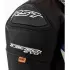 Blouson RST Tractech Evo D3O Cuir Noir Bleu