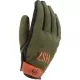Gants Helstons Bolt Kaki Orange Noir