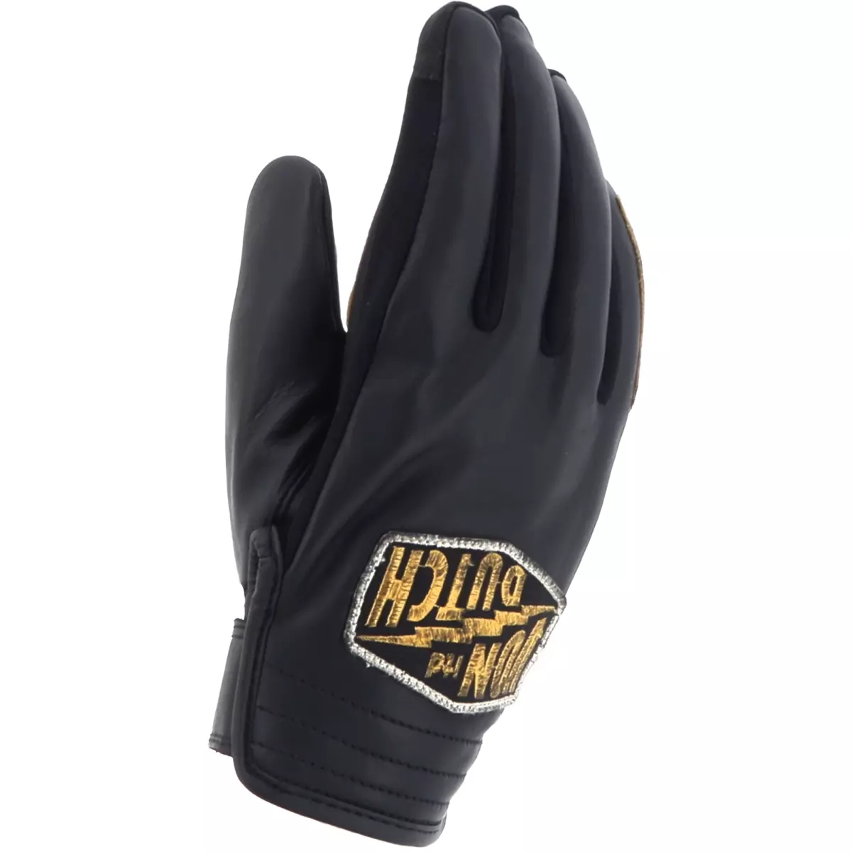 Gants Helstons x Von Dutch Storm Noir Or