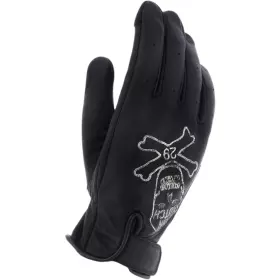 Gants Helstons X Von Dutch Bones Noir