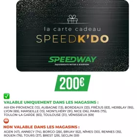 Carte Cadeau Magasin 200€ SpeedK'Do