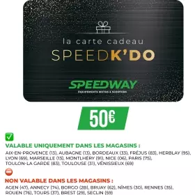 Carte Cadeau Magasin 50€ SpeedK'Do
