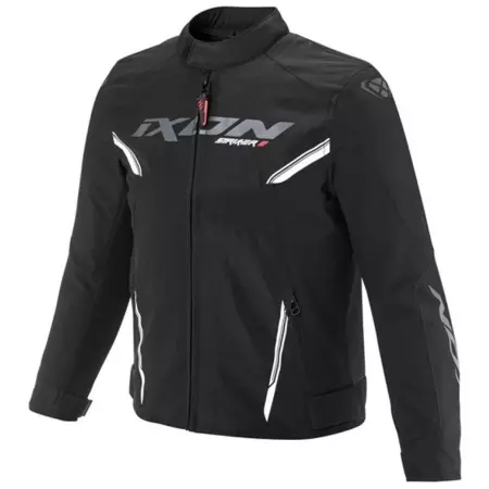 Blouson Enfant Ixon Striker 2 Noir Blanc - Blouson Moto IXON