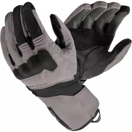 Gants REV'IT Convergent H2O Gris Noir - Gants Moto REV'IT