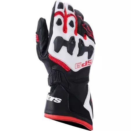 Gants Alpinestars SP-9 Noir Blanc Rouge - Gants Moto ALPINESTARS