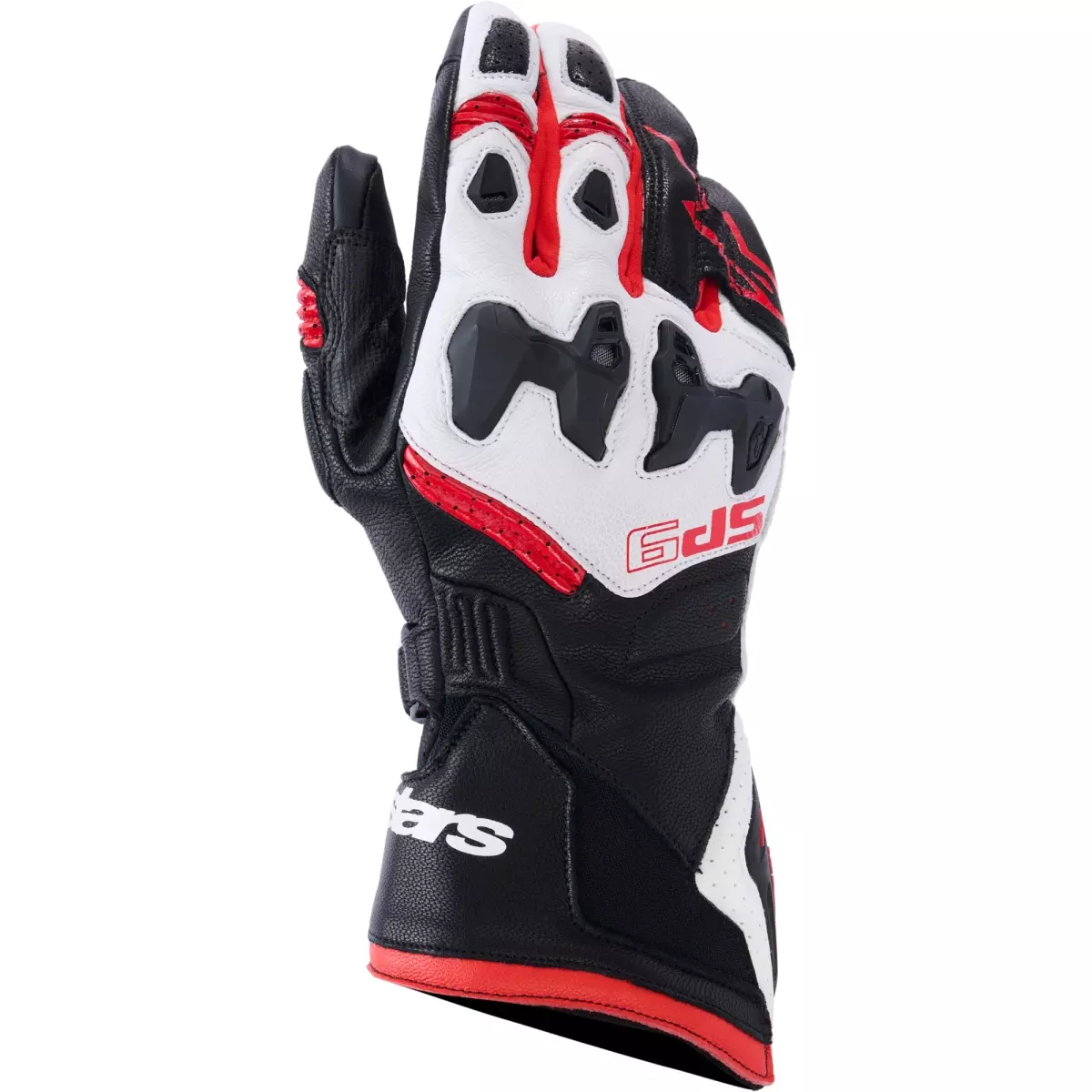 Gants Alpinestars SP-9 Noir Blanc Rouge